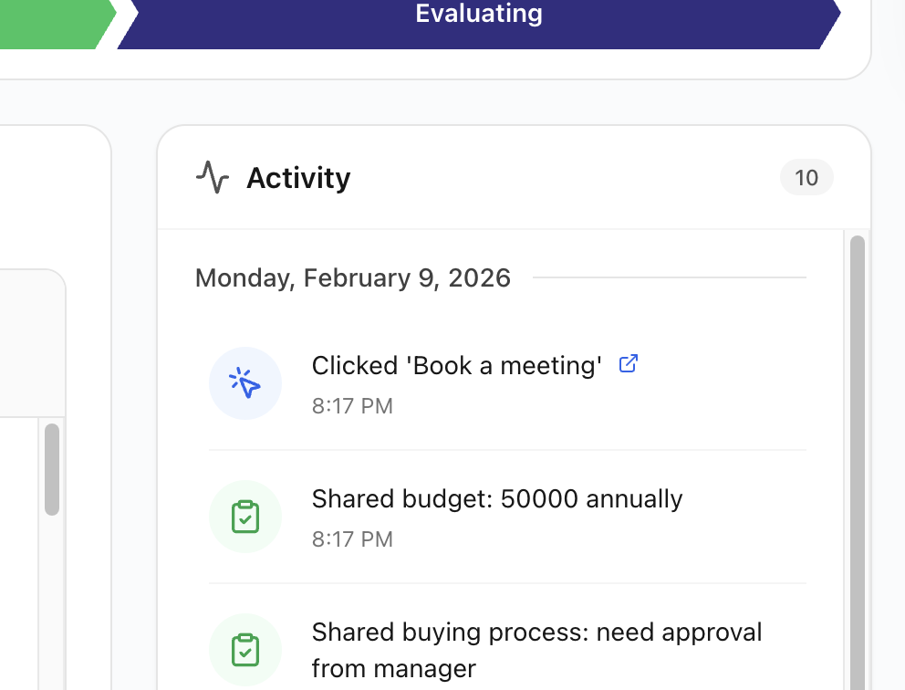 Extramuros conversation screen